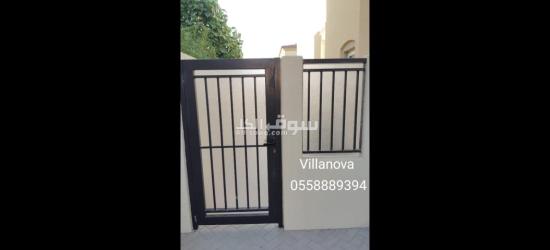 PVC textured Sheet for doors and fences for all Villa's communit - 7