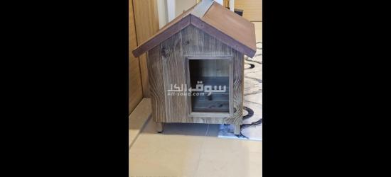 Wooden house for cats