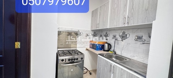 شقة للايجار نظيفة استديو - 3