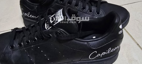 حذاء اديداس بحالة جيده .الون اسود .المقاس 40 - 2