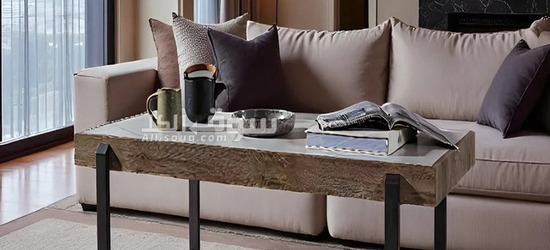 Rustic Elegance Coffee Table